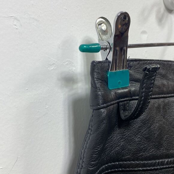 Hugo Buscati Collection Leather Pants Size 6 - Picture 5 of 6